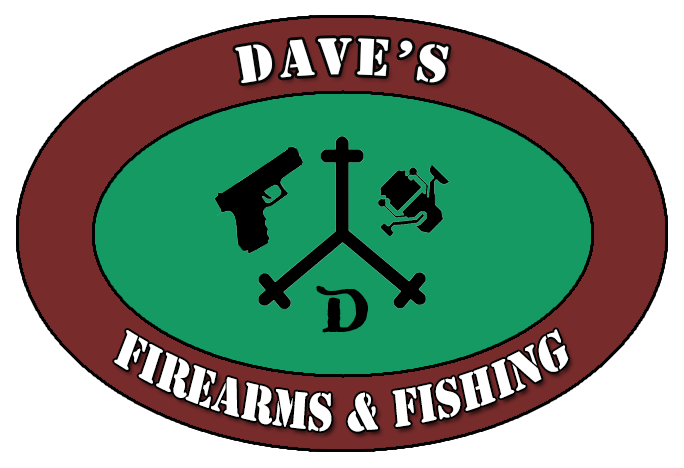 Dave's Firearms and Fishing Shop logo