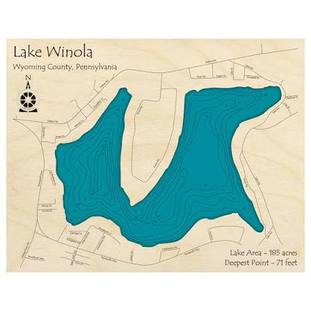 Lake Winola Fishing